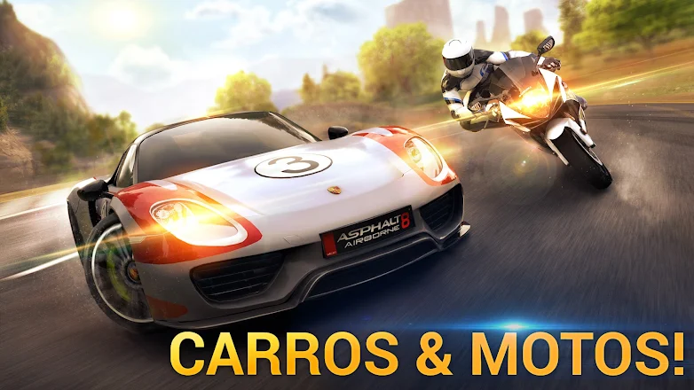 Asphalt 8 Apk Mod dinheiro infinito 2021