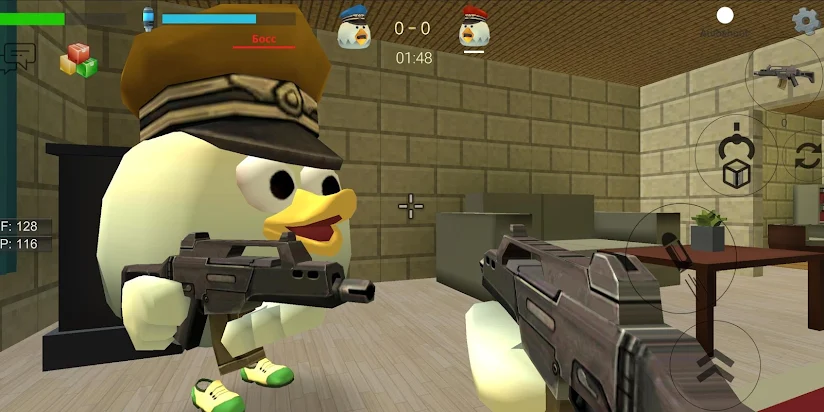 Chickens Gun mod apk dinheiro infinito