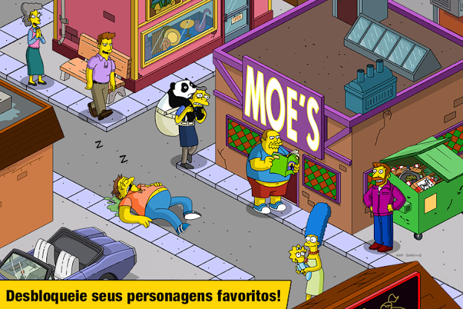 The Simpsons Tapped Out Mod APK dinheiro infinito