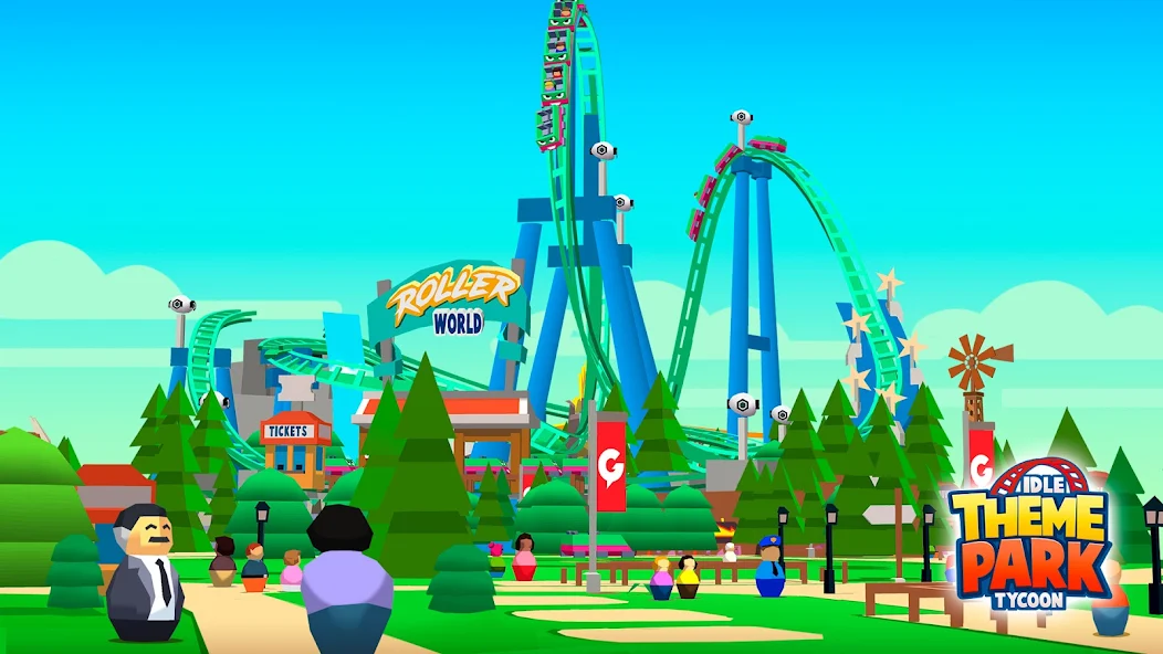 Idle Theme Park Tycoon Mod