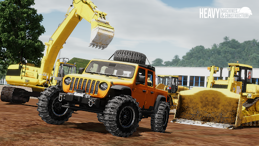 Heavy Machines & Construction, jogo de maquinas pesadas