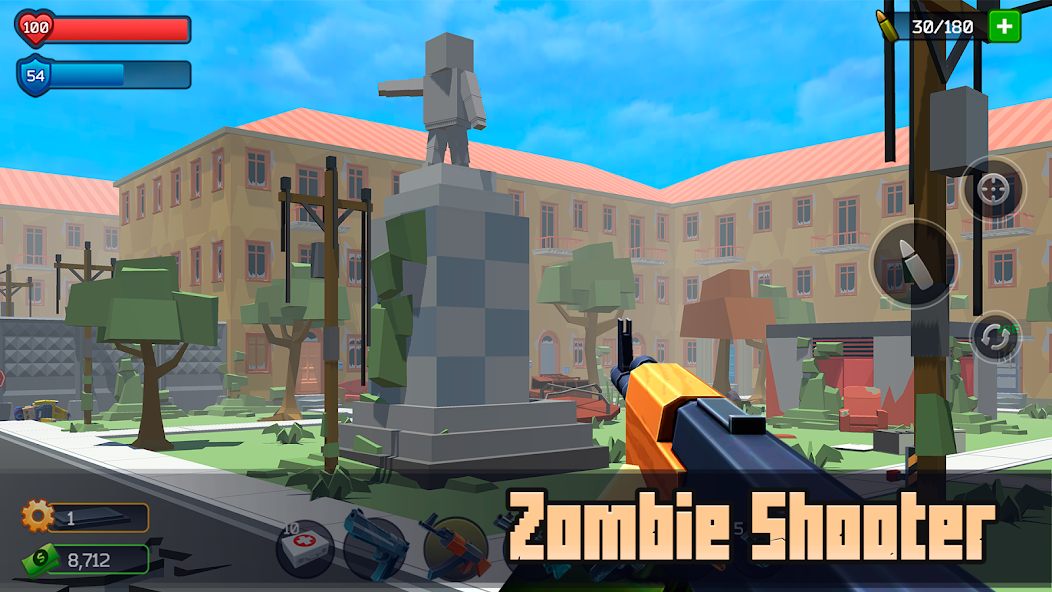 Pixel Combat Zombies Strike MOD 