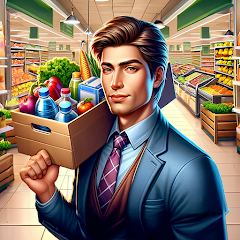 Supermarket Manager Simulator APK MOD dinheiro infinito e energia infinita atualizado